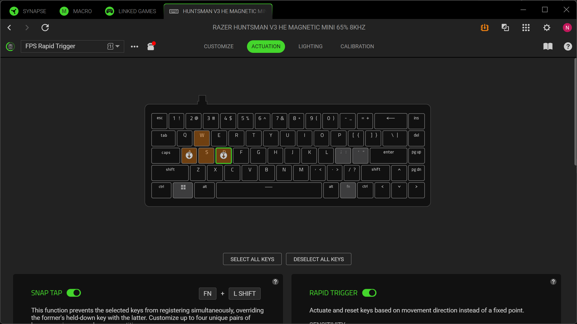 Trên tay bàn phím Hall Effect đầu tiên của Razer: Nhỏ gọn, 8.000 Hz, kiểm soát từng milimet hành trình và đầy đủ “vũ khí” cho game thủ - Ảnh 23.