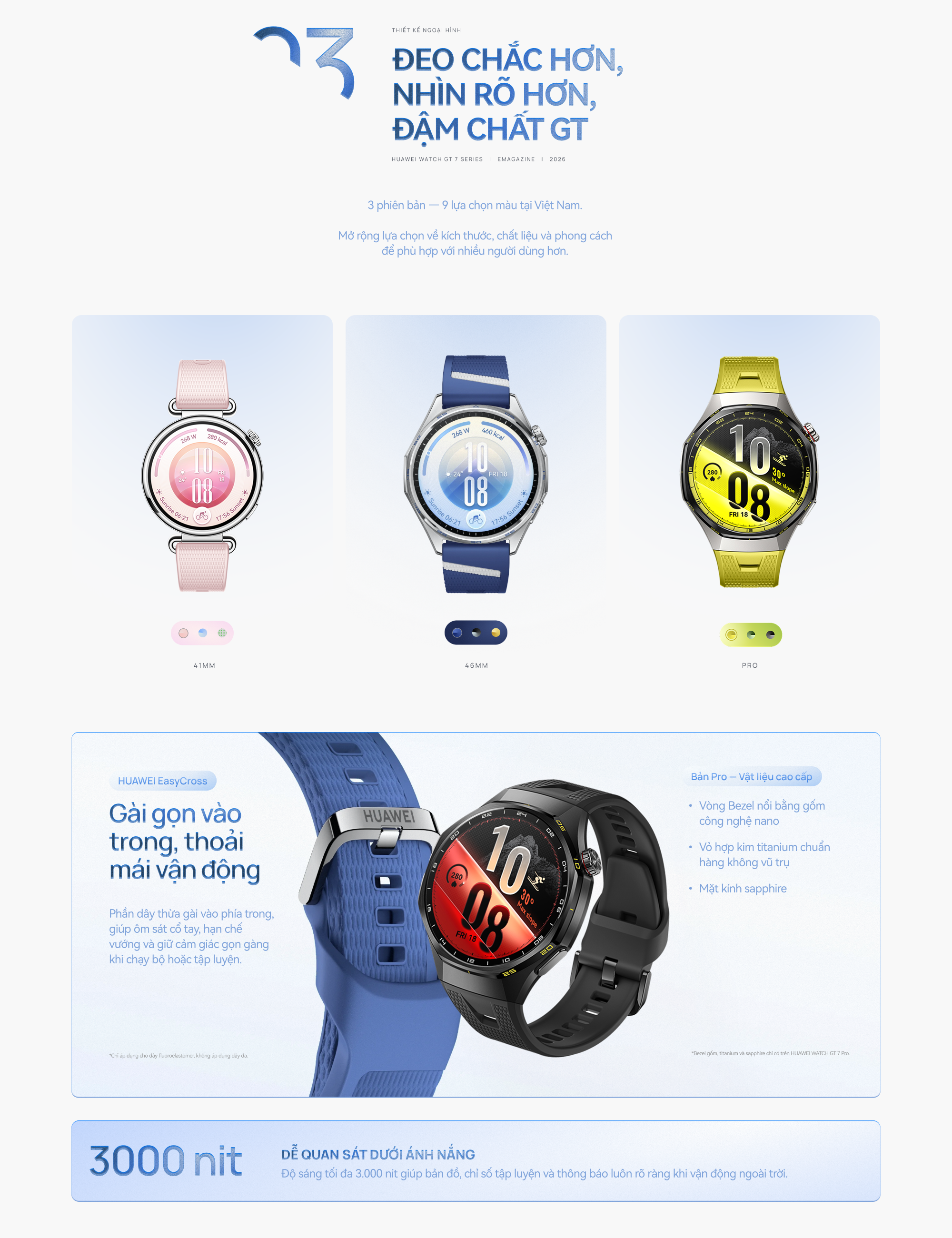Từ sức khỏe đến thể thao chuyên sâu: HUAWEI WATCH GT 7 Series mới có gì? - Ảnh 5. Từ sức khỏe đến thể thao chuyên sâu: HUAWEI WATCH GT 7 Series mới có gì? - Ảnh 5.
