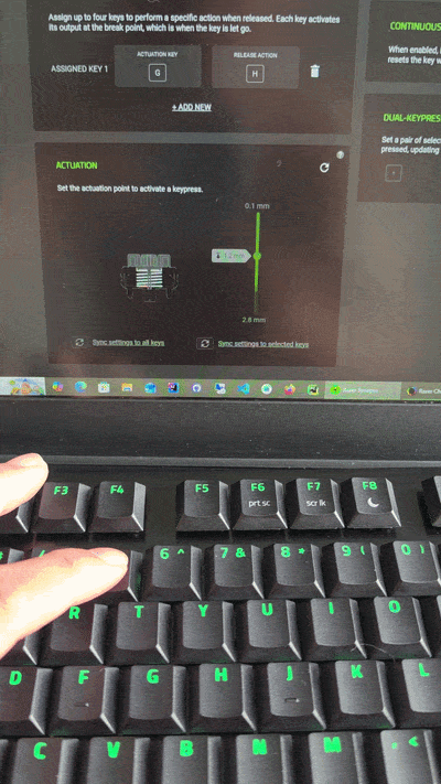 Tr&ecirc;n tay Razer Huntsman V3 Pro Low-profile TKL 8KHz: Razer đ&atilde; l&agrave;m điều chưa h&atilde;ng b&agrave;n ph&iacute;m n&agrave;o từng l&agrave;m - Ảnh 21.