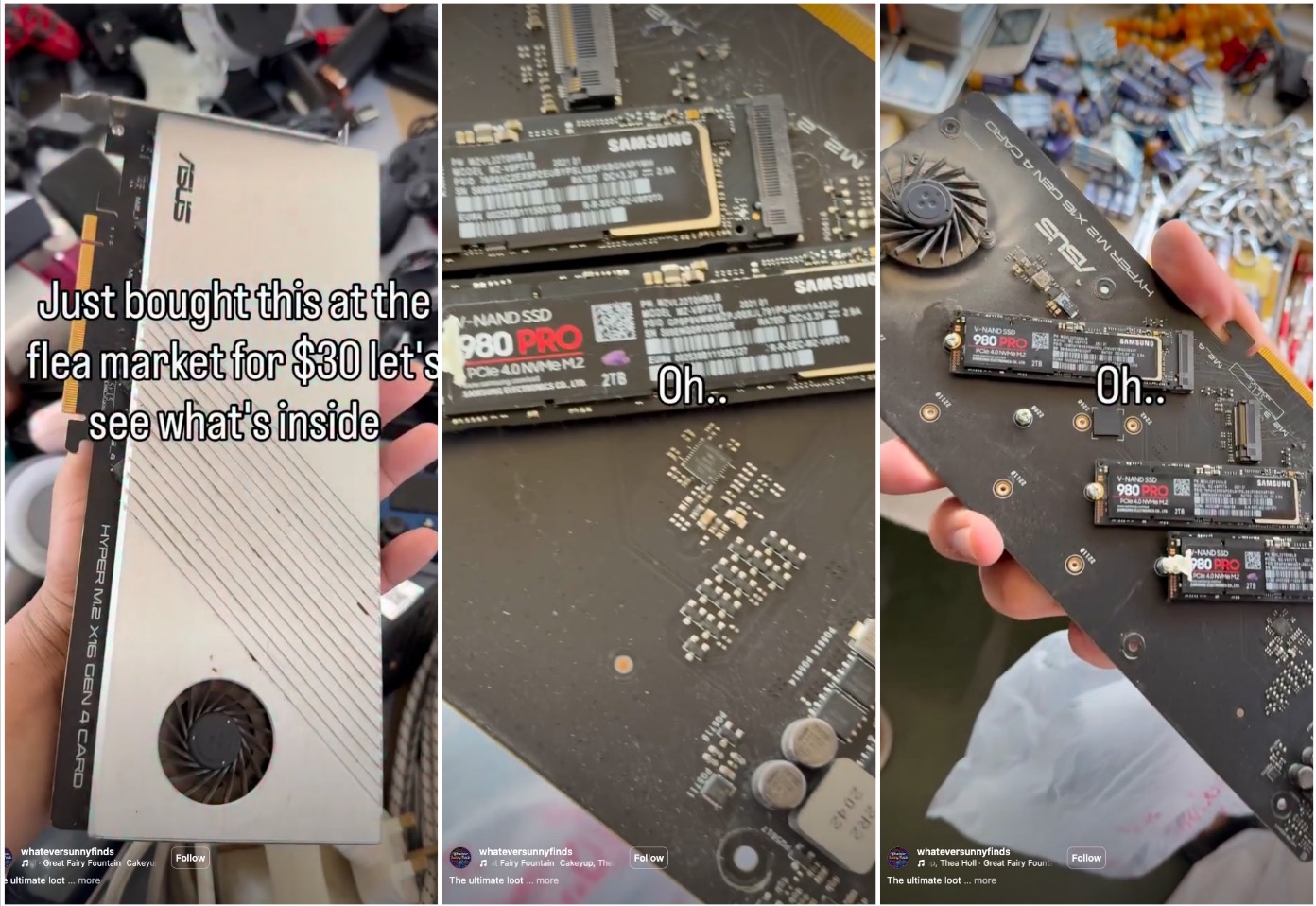 Chi 30 USD mua m&oacute;n đồ cũ, ph&aacute;t hiện &ldquo;kho b&aacute;u&rdquo; SSD trị gi&aacute; 1.500 USD b&ecirc;n trong - Ảnh 1.