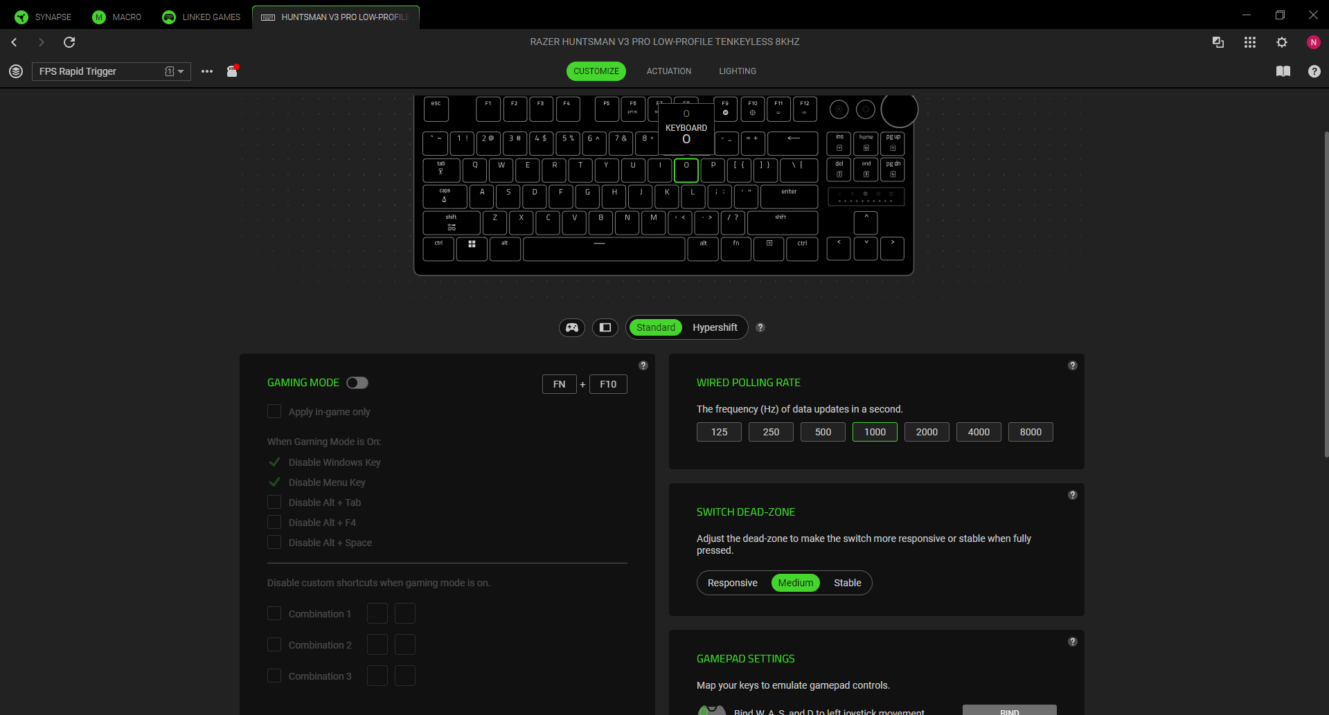 Tr&ecirc;n tay Razer Huntsman V3 Pro Low-profile TKL 8KHz: Razer đ&atilde; l&agrave;m điều chưa h&atilde;ng b&agrave;n ph&iacute;m n&agrave;o từng l&agrave;m - Ảnh 22.