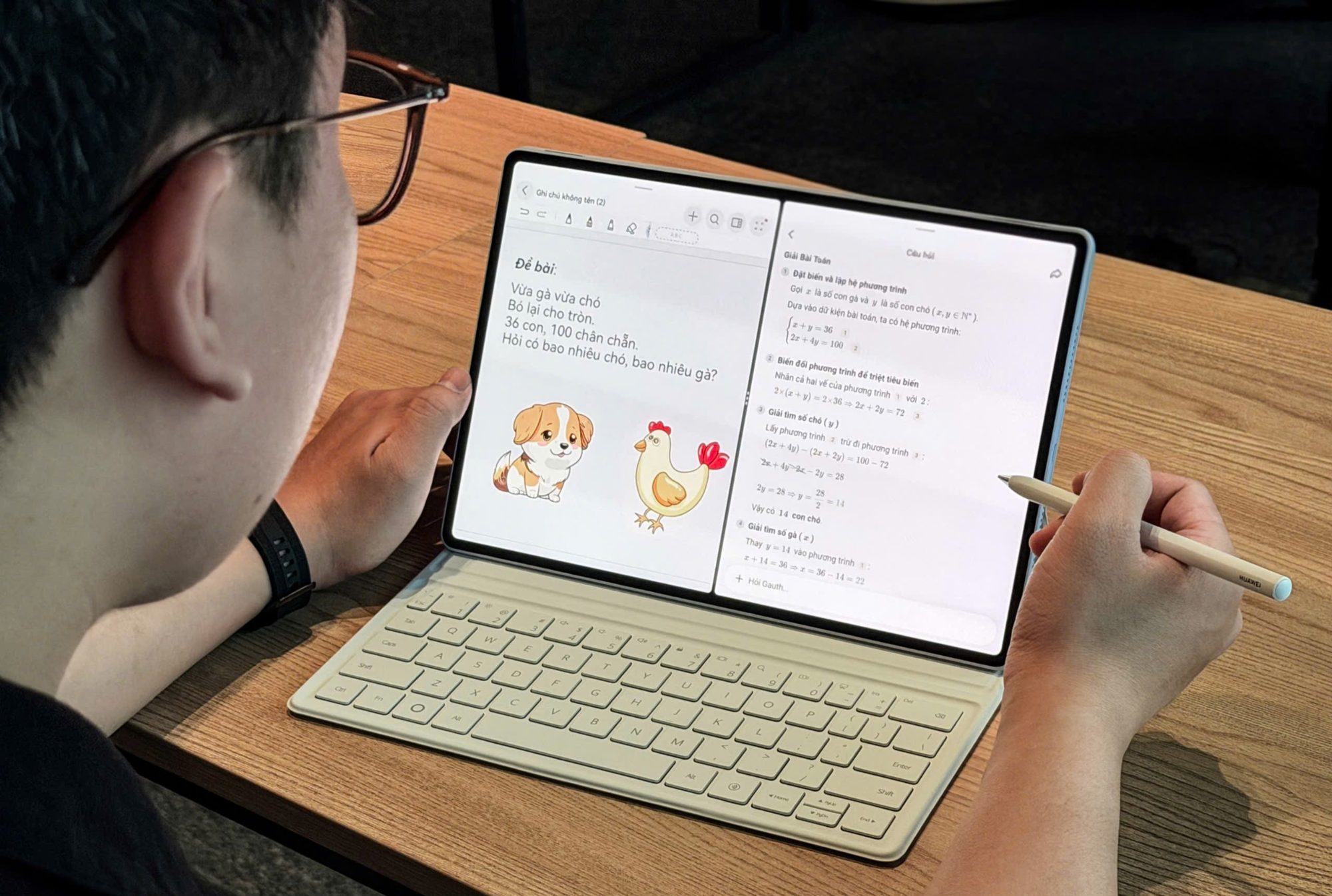 M&aacute;y t&iacute;nh bảng mỏng nhẹ nhất của Huawei: Hiệu suất như PC, t&iacute;ch hợp AI nhiều ứng dụng - Ảnh 3.