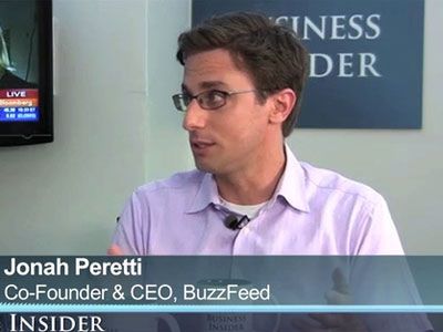
	Jonah Peretti – nhà sáng lập kiêm Giám đốc điều hành của trang Buzzfeed.