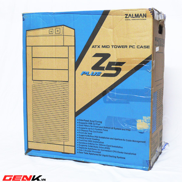 Zalman Z5 Plus: Thùng máy tầm trung cho game thủ 2
