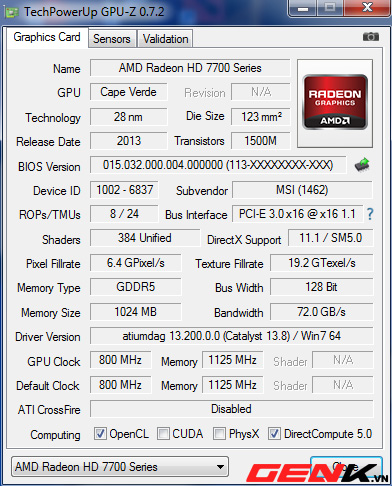 [Đánh giá chi tiết] MSI HD 7730: VGA phổ thông siêu ngon - bổ - rẻ!