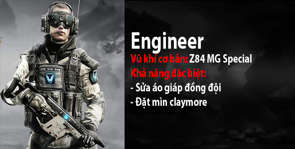 Engineer- Chuyên gia thuốc nổ trong WarFace 1