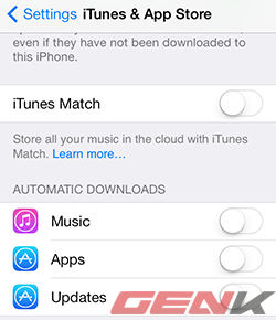 Phần 1: Khắc phục tình trạng hao pin nhanh như tên lửa của iOS 7