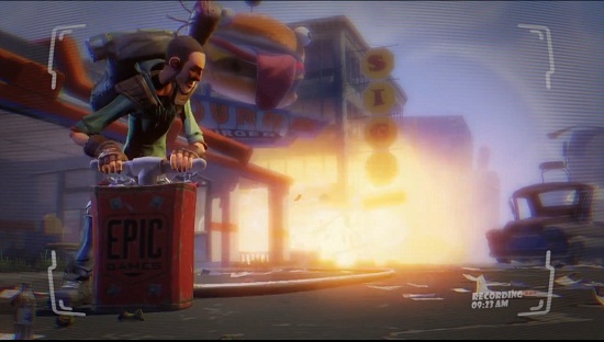 Fortnite - Game bắn súng zombie lộ clip gameplay ấn tượng