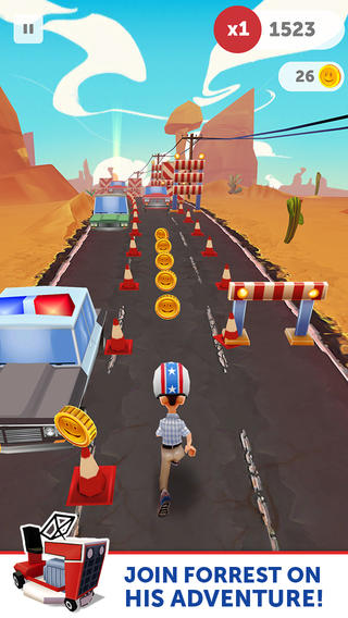 Run Forrest Run - Game mobile chạy vô tận khá mới lạ