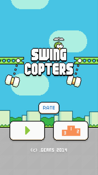 Swing Copters giảm độ khó tránh nguy cơ game thủ… đập điện thoại