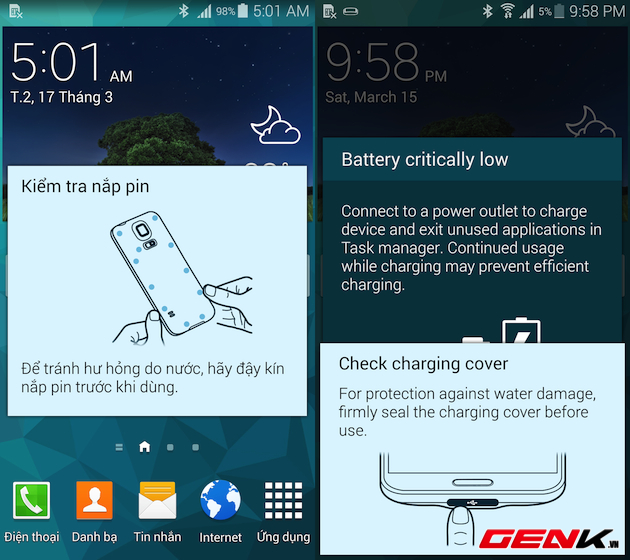 Đánh giá chi tiết Galaxy S5: chống nước, chụp ảnh đẹp, hiệu năng xuất sắc