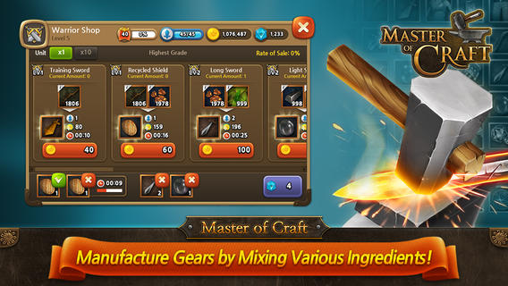 Master of Craft - Game mobile kỳ quặc nhưng hấp dẫn