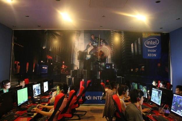 Cận cảnh phòng Game VIP sử dụng Intel Xeon tại Đà Nẵng