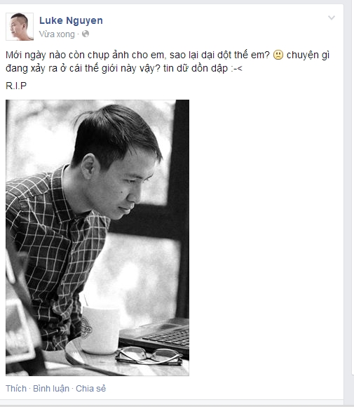 Toàn Shinoda qua đời đột ngột - Cư dân mạng Việt Nam sốc
