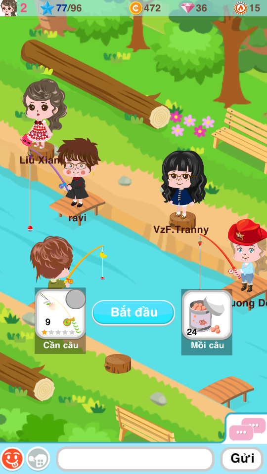 gMO Chatty Play tung loạt ảnh Việt hóa đầu tiên