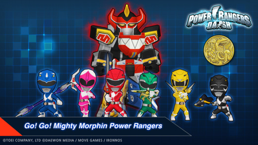 Power Rangers Dash - Đua tốc độ với anh em siêu nhân