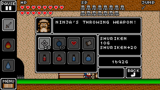 Ninja Smasher - Game platform mang phong cách đồ họa NES