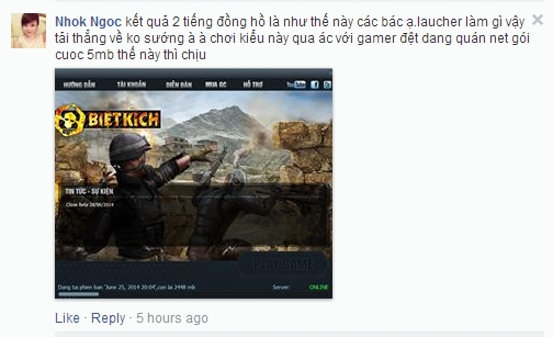 Game thủ Việt khó lòng chơi game bắn súng Biệt Kích ngày ra mắt