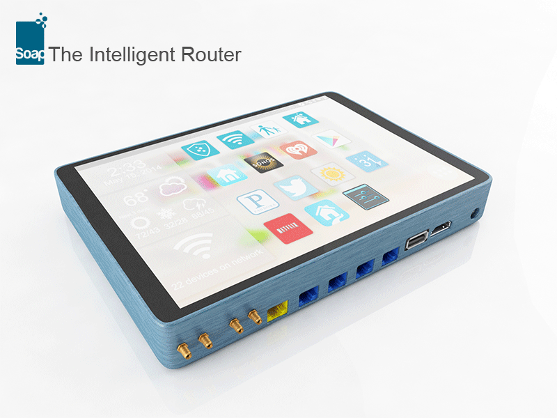 SOAP: Router thông minh chạy Android với màn hình cảm ứng