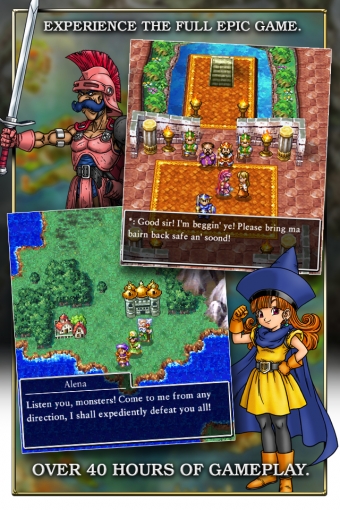 Dragon Quest IV - Huyền thoại game 4 nút hồi sinh trên mobile