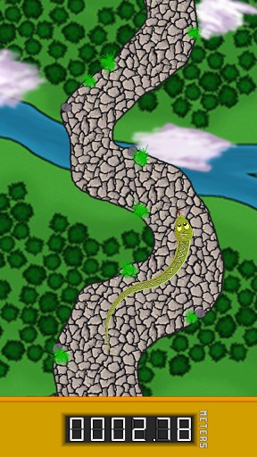 Slippery Snake - Thể hiện khả năng điều khiển rắn trên di động