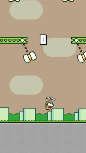 Đánh giá Swing Copters: Khó lòng kế thừa Flappy Bird