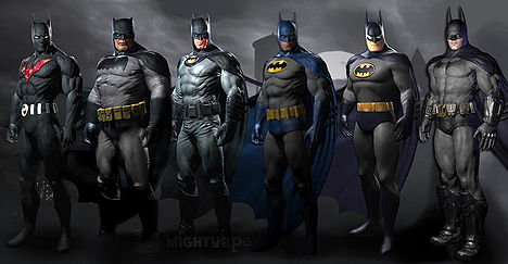 Nhìn lại biểu tượng của Batman qua các thời kì