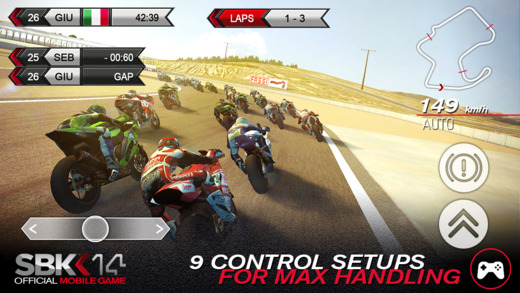 SBK14 - Game đua moto đồ họa khủng dành cho di động