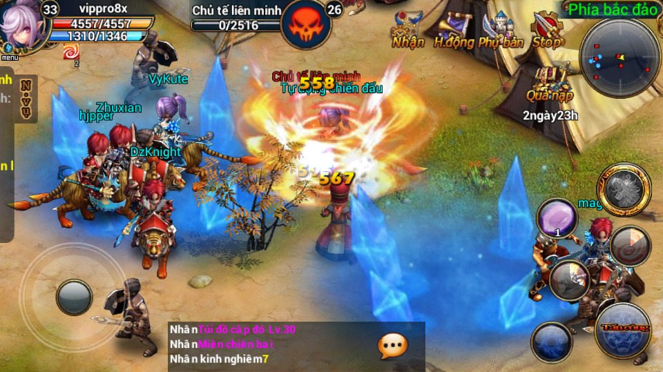 King Online 2 thu hút lượng người chơi “khủng” tham gia game