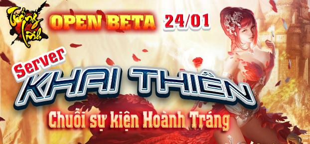 GameK tặng 1000 Gift Code Tướng Lĩnh ngày Open Beta 1