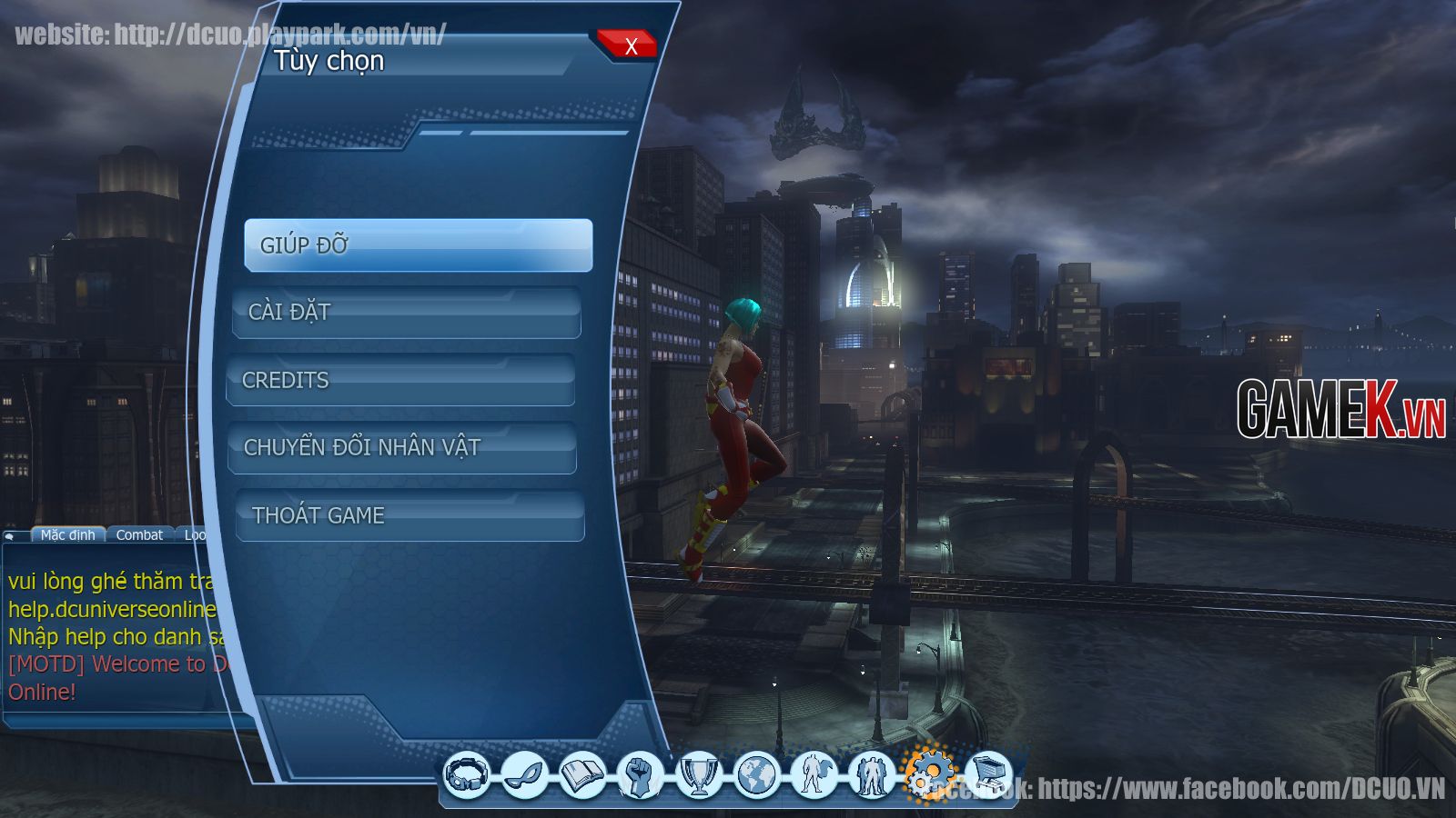 DC Universe Online hé lộ những hình ảnh Việt hóa đầu tiên