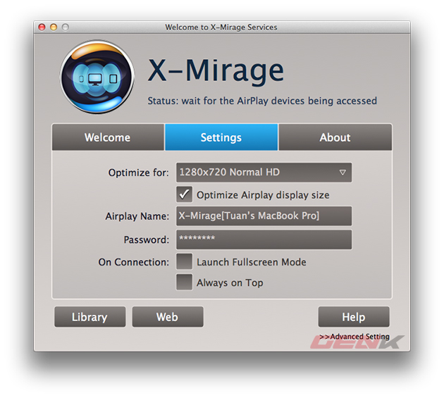 x mirage active keys