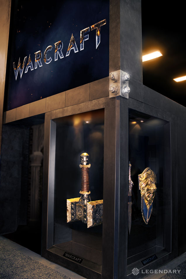 Cùng xem các món đạo cụ tinh xảo của phim Warcraft