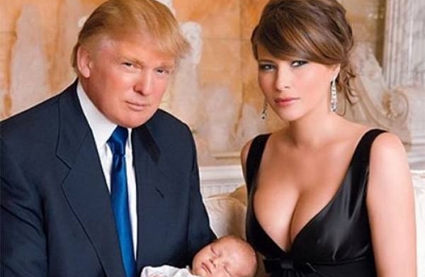 
Tổng thống Mỹ Donald Trump và phu nhân Melania Trump

