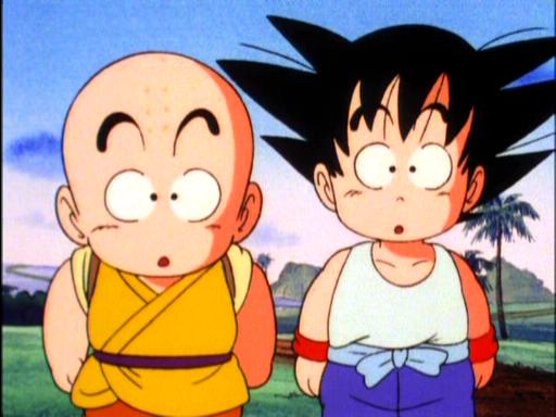
Thuở bé thì Krillin và Son Goku đều mạnh cả nếu so với các võ sĩ chuyên nghiệp khác.
