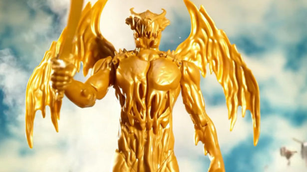 
Tạo hình của Goldar, gã quái vật bằng làm vàng ròng trong Power Rangers mới
