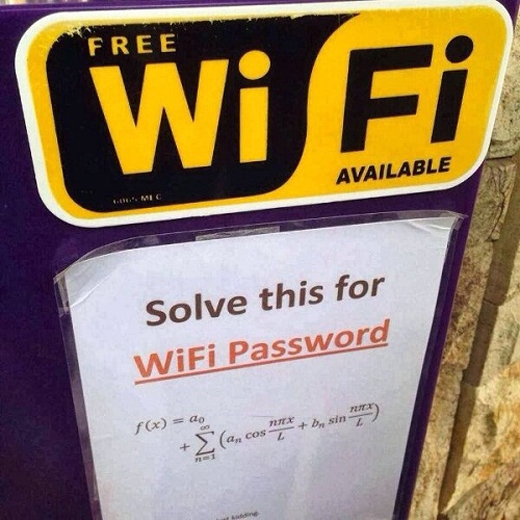 
Free Wifi mà thế này à??
