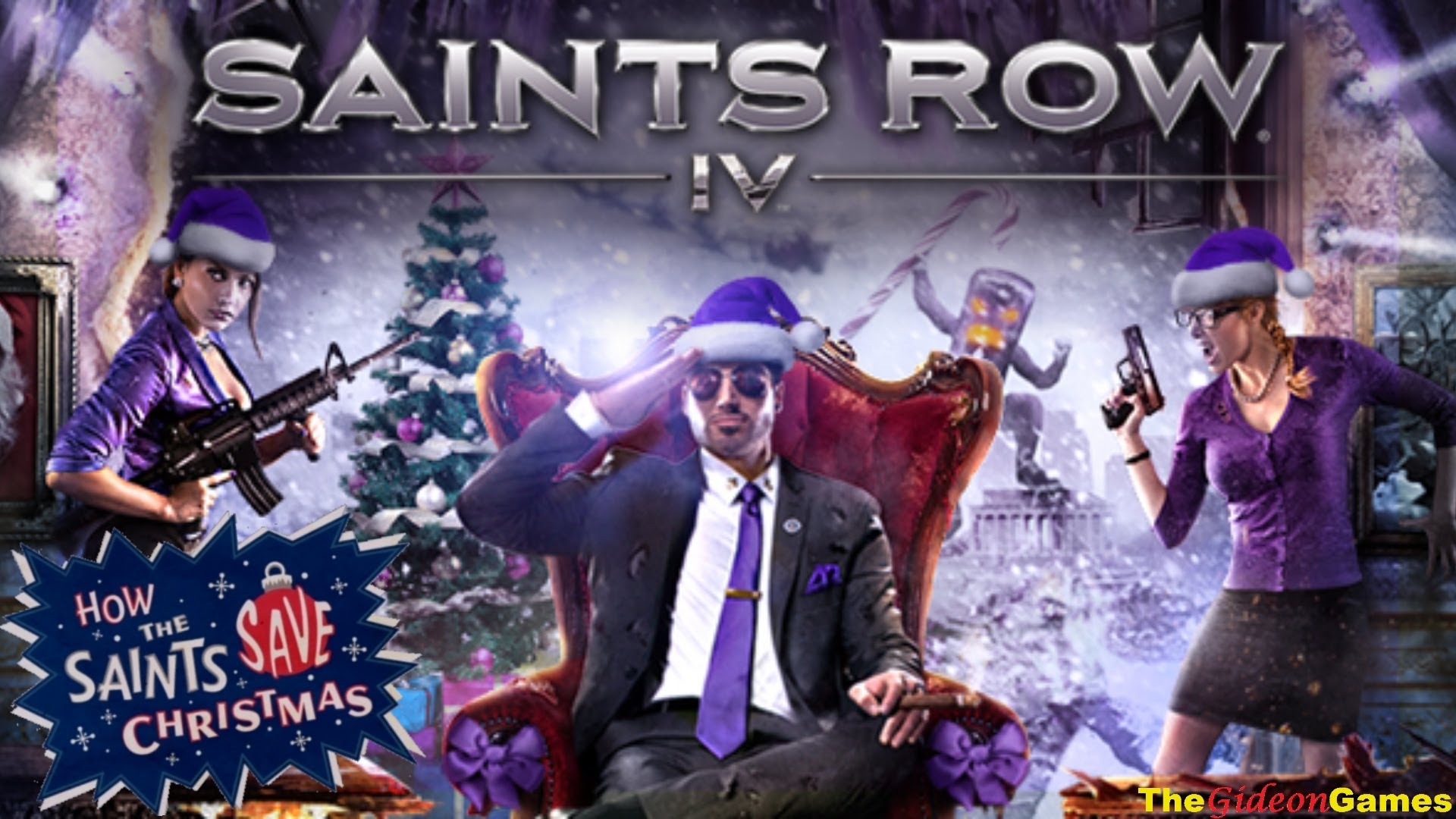 Save christmas. Saints Row IV: how the Saints saved Christmas. How the Saints save Christmas.