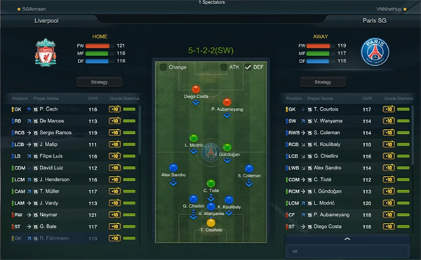 
Nhất Huy chơi 5-3-2 cũng không lên bóng được.
