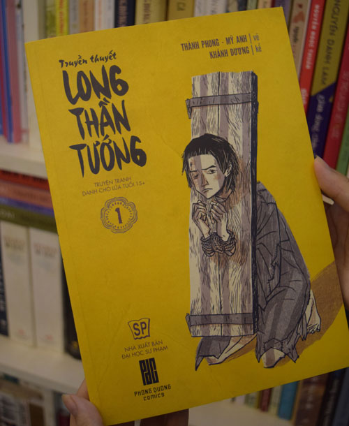 Bìa truyện tranh “Long thần tướng” dành cho người lớn của Việt Nam