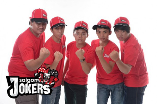 
Đây là đội hình đầu tiên của Saigon Jokers
