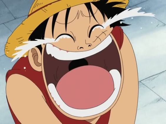 Luffy cười: Hãy xem hình ảnh Luffy cười để tăng cường tâm trạng và cảm thấy vui vẻ hơn trong ngày của bạn. Không có gì tốt hơn khi thấy một trong những nhân vật anime yêu thích của mình tươi cười và hạnh phúc.