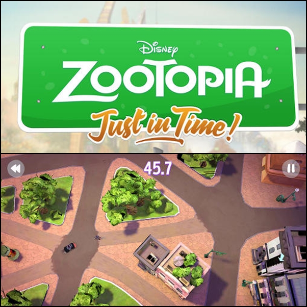 
Với Zootopia: Just in Time, bạn phải lái những chiếc xe và giúp cảnh sát bắt tội phạm, giải thoát những người vô tội, cũng như khám phá thành phố rộng lớn với cư dân là nhiều loài động vật khác nhau
