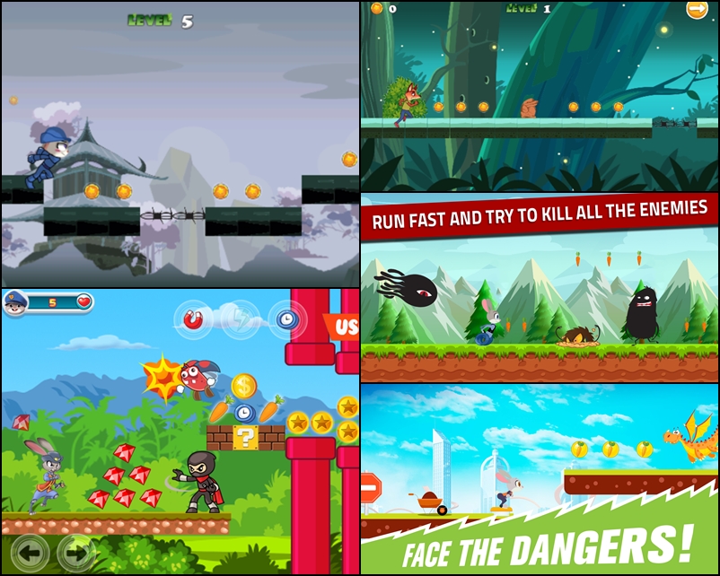  Loạt game chạy màn hình ngang được ăn theo các nhân vật đáng yêu của Zootopia 