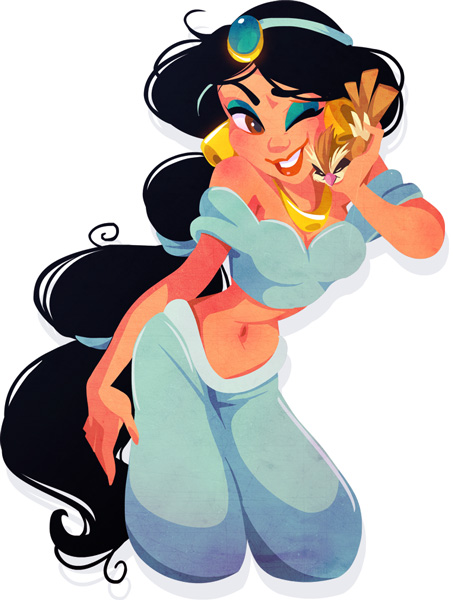Pidgey sẽ là bạn đồng hành của công chúa Jasmine thay cho Aladdin