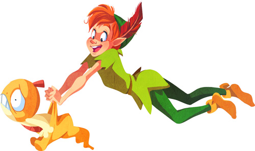 “Cậu bé không muốn lớn” Peter Pan lại có thêm bạn ở xứ sở vĩnh hằng