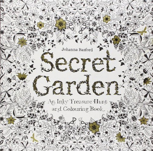 Cuốn sách tô màu “Khu vườn bí mật” (Secret Garden) - ấn bản tiếng Anh giúp giảm căng thẳng