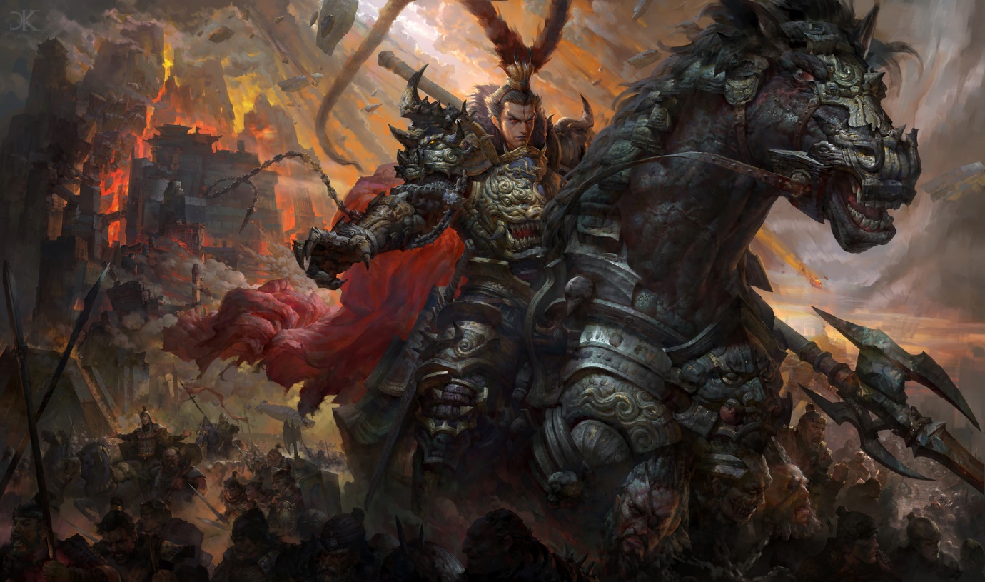 wo long fallen dynasty lu bu