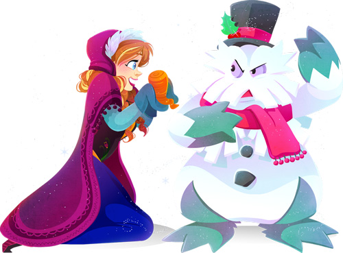 Abomasnow sẽ trở thành người tuyết mới của Anna thay cho Olaf