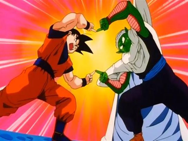 
Songoku và Piccolo đang hướng dẫn sử dụng Fusion Dance.
